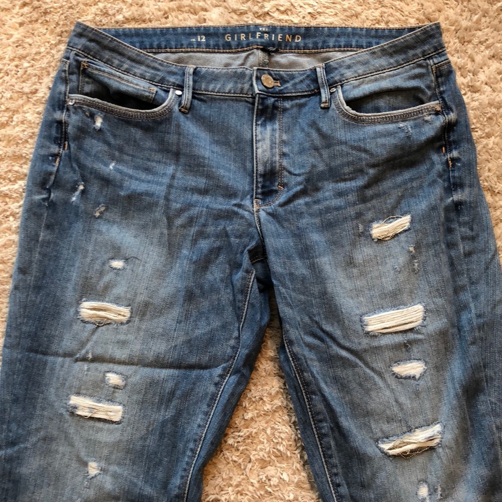 White House Black Market Girlfriend Jeans